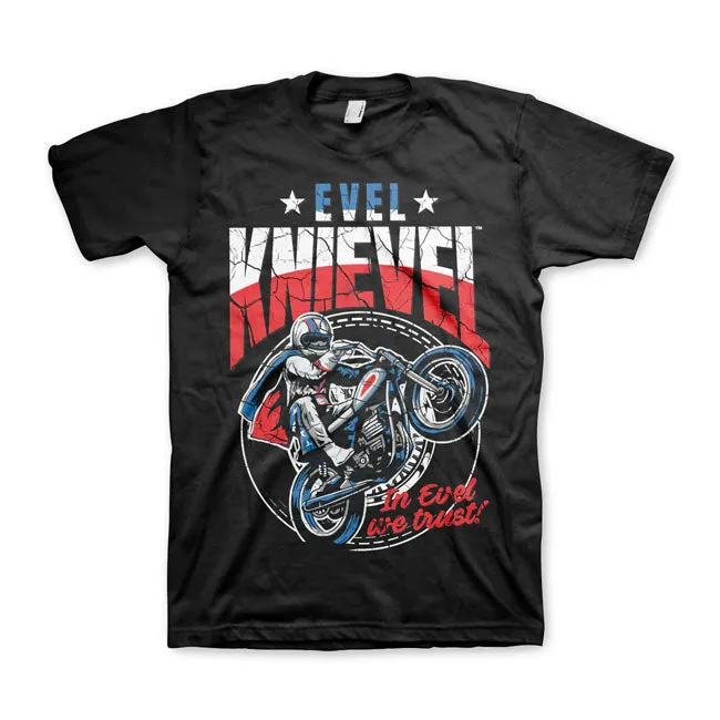 Evel Knievel Wheelie T-Shirt