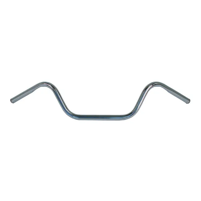 Highway Hawk 1" Custom Lenker geschlitzt Chrom