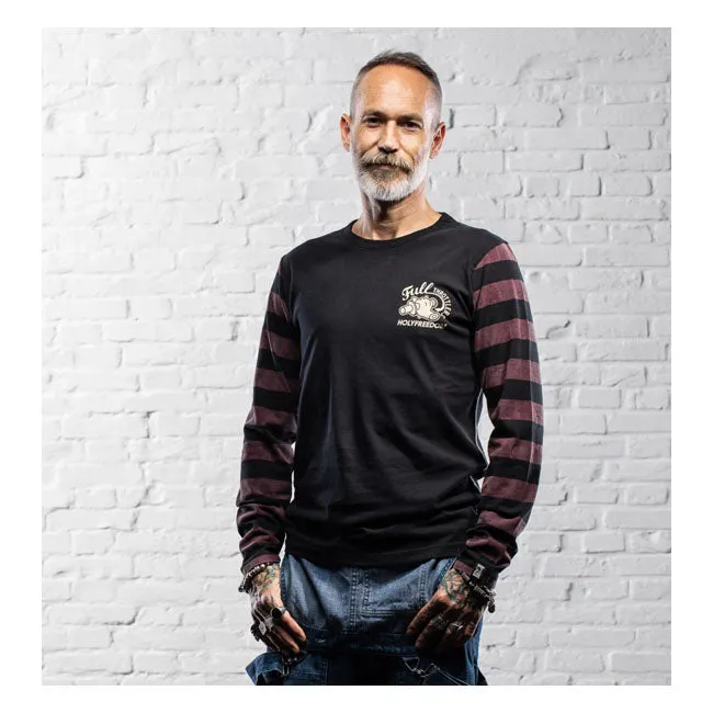 Heilige Freiheit Full Throttlers Longsleeve Schwarz