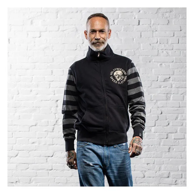 Holy Freedom Skull Windstop Pullover Schwarz