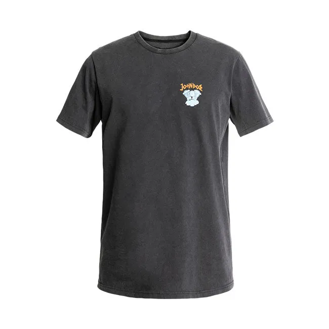 John Doe Eagle T-Shirt Schwarz