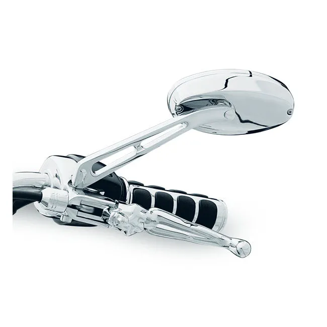 Kuryakyn Ellipse Motorrad-Spiegel-Set Chrom HD