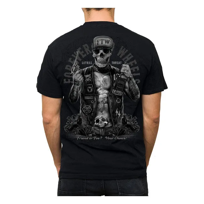 Lethal Threat Freund-Feind-T-Shirt