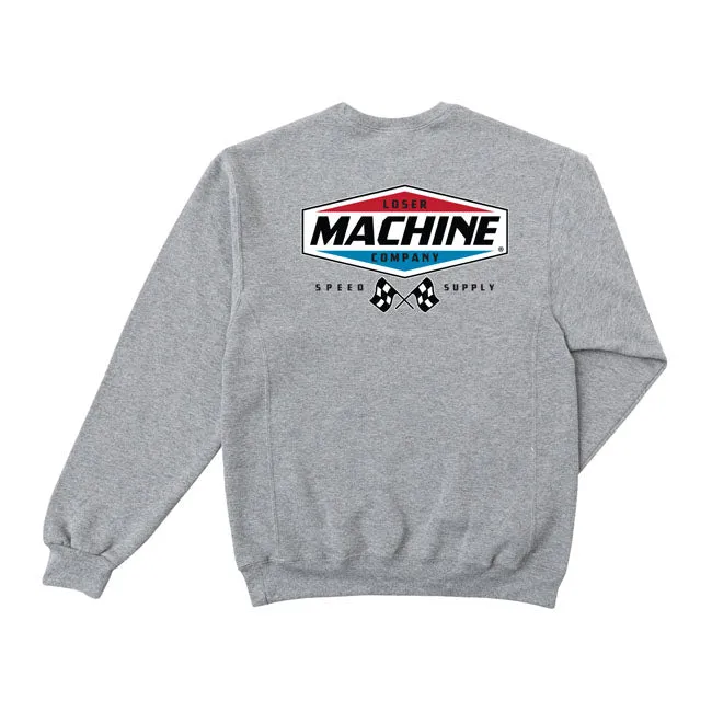 Loser Machine Overdrive Pullover Heather Grey
