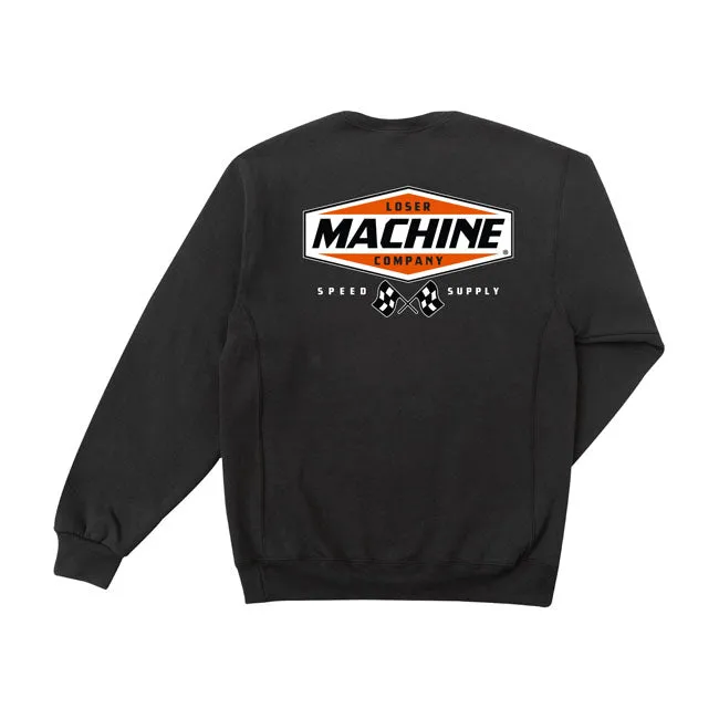 Loser Machine Overdrive Pullover Schwarz
