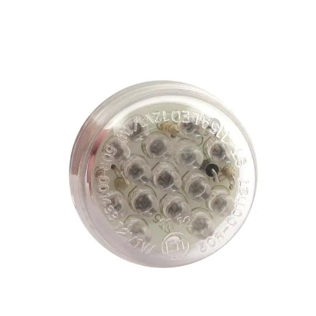 Micro Disc LED-Rücklicht 37x16mm Klar