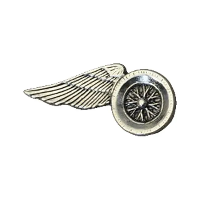 Großes Flügelrad Motorrad Pin 2