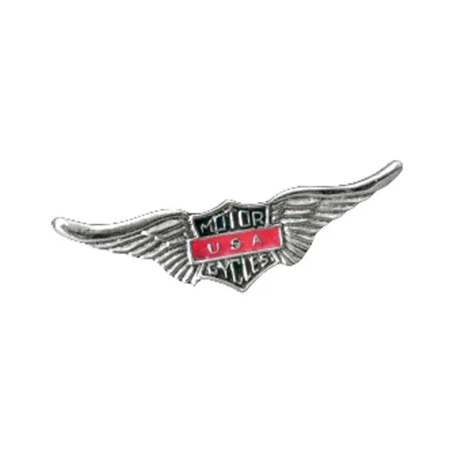 Usa Motorcycles Biker Pin