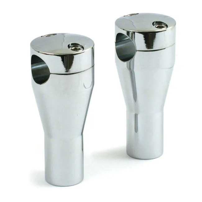 Panhead Style Lenkererhöhungen Chrom