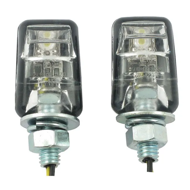 Picco LED-Kennzeichenleuchte Schwarz