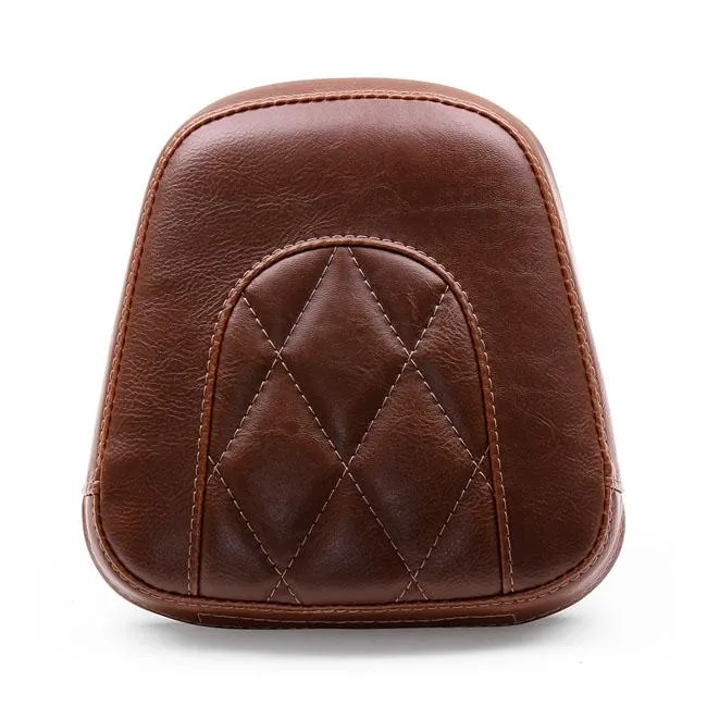 Mustang Vintage Sissy Bar Rückenpolster Braun Diamant FXS 11-13; FLS/S 12-17