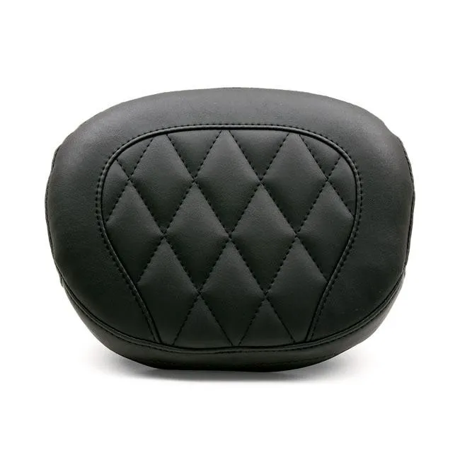 Mustang Vintage Sissy Bar Back Pad Wide Diamond FXS 11-13; FLS/S 12-17