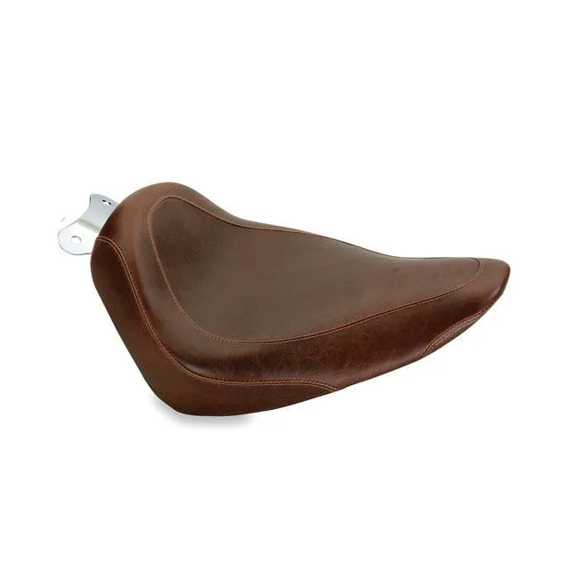 Mustang Wide Tripper Solo Sitz Braun Softail 84-17