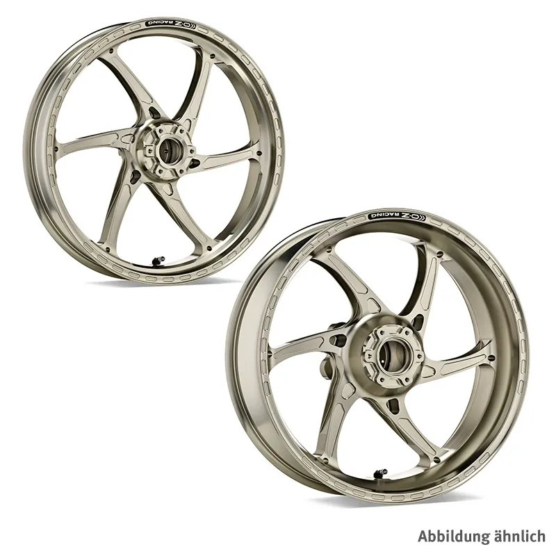 OZ Gass RS-A Aluminium Satz in titanfarben für Honda CBR1000RR Fireblade (SP), 2017-2019