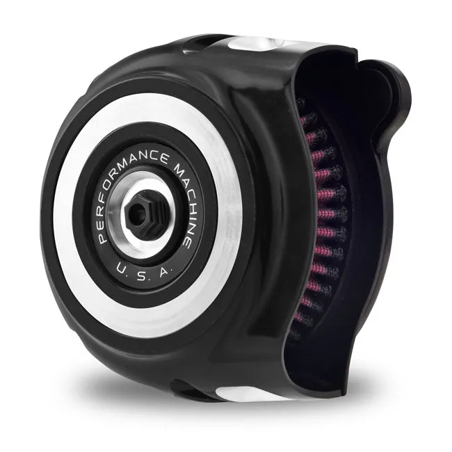 Performance Machine Vintage Luftfilter für Harley