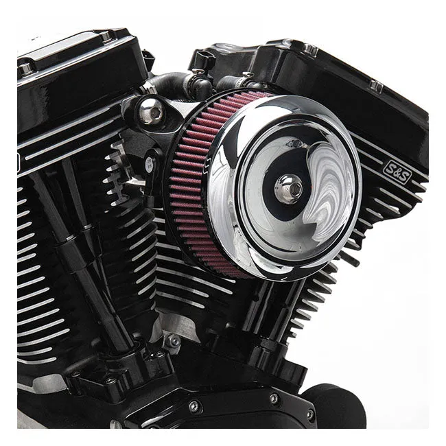 S&S Stealth Dished Bobber Luftfilter für Harley