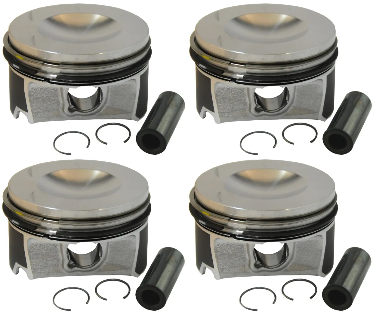 Audi / Seat / Skoda / VW / (VAG) Motor BPJ / BPY / BWE / BWA / BWT / BWJ / BHZ / BZC / CAWB / CBFA / CCTA / CCZA Kolben-Kit (Kolbenbolzendurchmesser 20mm oder 21mm) - Standardmaß