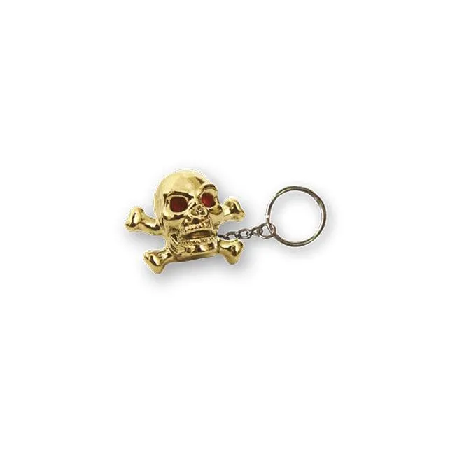 Triktopz Skull N Bones Schlüsselanhänger Gold