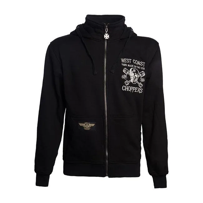 WCC High Speed Zip Hoodie Schwarz
