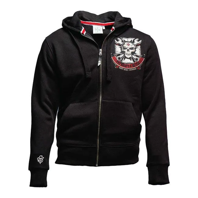 WCC Mechanic Zip Hoodie Schwarz