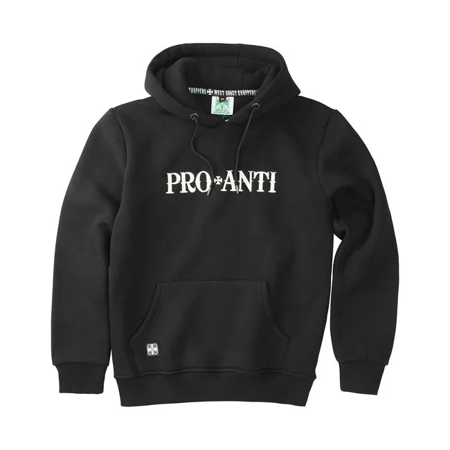 WCC Pro-Anti Hoodie Schwarz