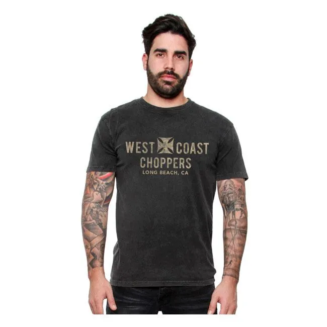 WCC Eagle Vintage T-Shirt Schwarz